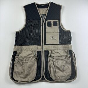 Redhead Vest Beige Fly Fishing‎ Tackle Hunting Hiking Outdoors Mens Medium